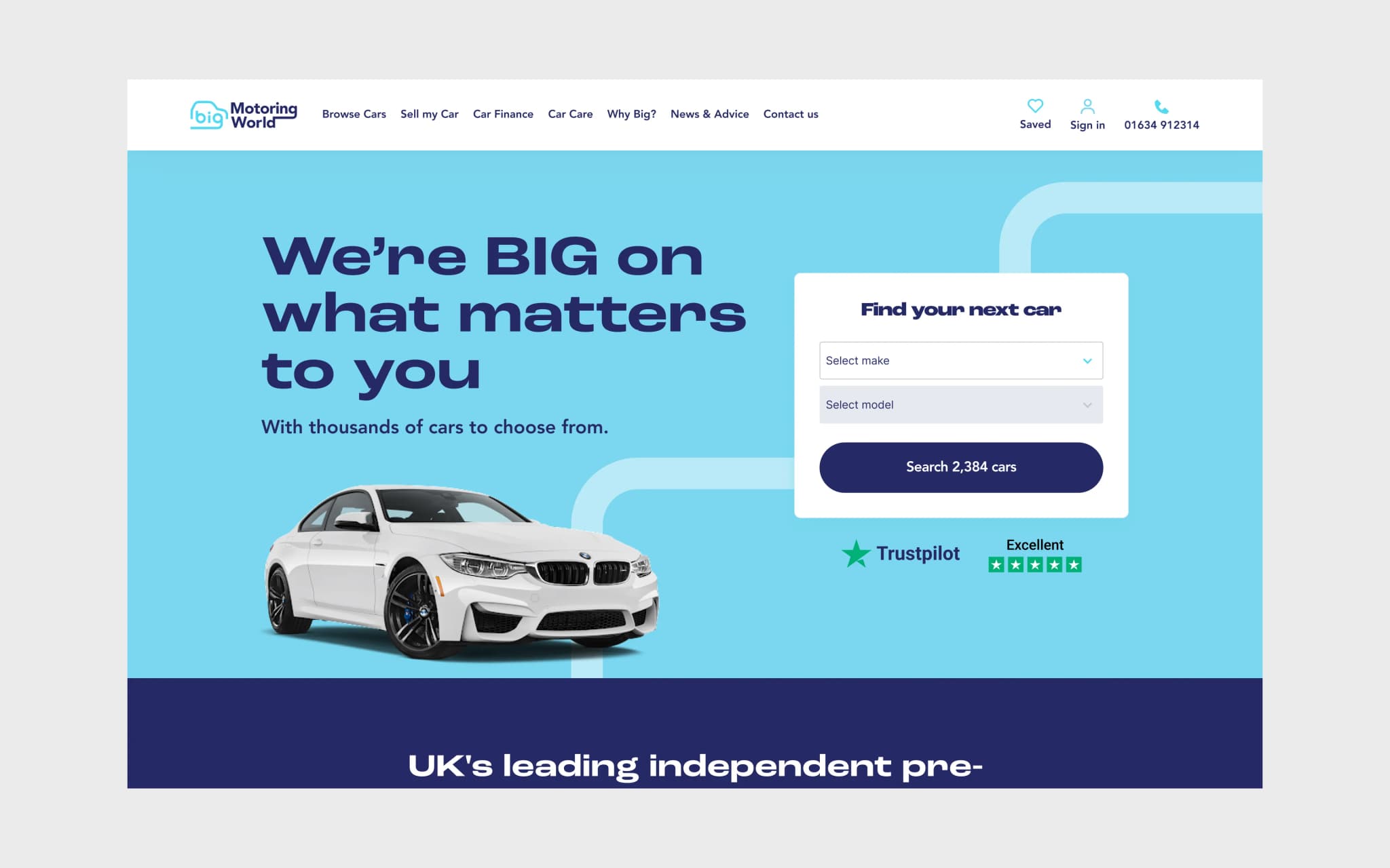 Award-winning car supermarket